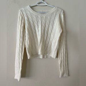 Almost famous cropped sweater